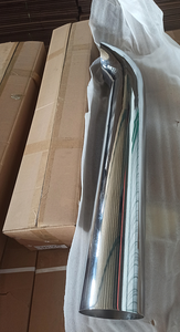 Chất Lượng Cao 4Inch 5 ''Không Gỉ Chrome Cong Stack Ống Xe Tải Xả Muffler Ngăn Xếp Cho Mỹ Bán Xe Tải Kekworth - Product Image 6