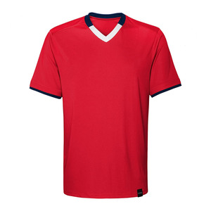 Camiseta de fútbol en blanco y negro más vendida, camiseta de entrenamiento de fútbol de ajuste regular con cuello redondo, camiseta fabricada en Pakistán - Product Image 4