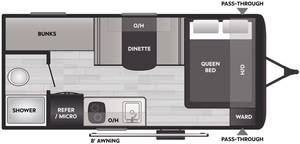รถบ้านมือสอง คีสต์เวย์ โคลแมน 17B ปี 2025 สำหรับตั้งแคมป์ - Product Image 6