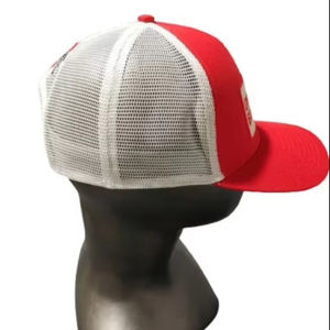 Gorra de malla de algodón ligero 100% con logotipo impreso o bordado-Rendimiento Moda al aire libre Hip Hop Casual - Product Image 1