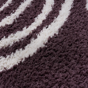 Alfombra Rectangular de Felpa Morada Netline Home Moodi - Product Image 3
