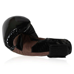 Guantes de boxeo profesionales con logotipo personalizado, guantes de cuero puro, guantes de boxeo de cuero, entrenamiento de cuero con gancho y bucle - Product Image 4
