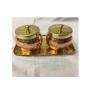Bol à fruits secs en laiton de meilleure qualité, vaisselle antique en forme de feuille, bol à fruits secs en laiton pour bonbons et chocolats - Product Image 5