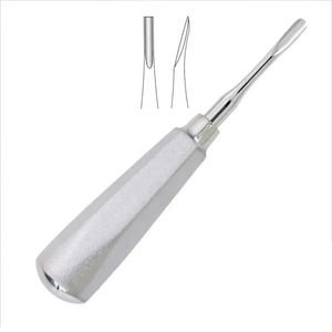 Élévateurs de racines dentaires angulaires (gauche et droite) Instruments de précision en acier inoxydable pour l'extraction dentaire - Product Image 5