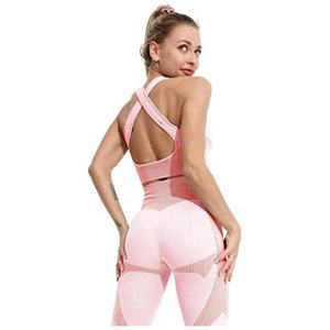 Conjunto Deportivo de 3 Piezas para Mujer, Leggings Moldeadores, Sujetador Deportivo y Chaqueta Corta - Product Image 1