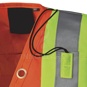 Chaleco de seguridad de nailon cálido transpirable para invierno, chaqueta para hombre, uniforme de trabajo informal a un precio razonable - Product Image 3