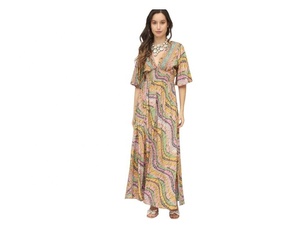 Nuevo Vestido Largo Informal con Estampado Vintage para Mujer, con Cuello Halter y Cintura Natural, al Mejor Precio de Verano - Product Image 2