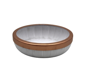 Tarro redondo de diseño precioso con tapa, lavado blanco, uso terminado para el hogar y el Hotel, caja de almacenamiento de utensilios de cocina, recipiente - Product Image 4