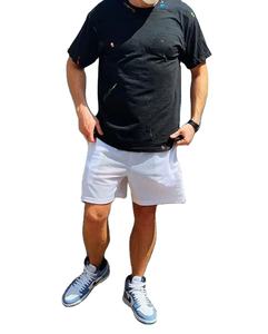 กางเกงขาสั้นเล่นฟิตเนสกล้ามเนื้อแห้งเร็วสำหรับฤดูร้อนกางเกงบาสเก็ตบอลกลางแบบลำลองเล่นกีฬาสีพื้นไม่มีโลโก้ - Product Image 2