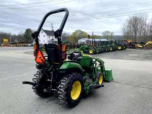 Tracteur tondeuse à gazon John Deeere 260B d'origine avec chargeur frontal et pelle arrière, livraison rapide vers les États-Unis/Europe/Asie/Afrique - Product Image 4
