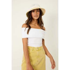 Blusa Casual sin Mangas con Logotipo Frontal, 100% Algodón - Product Image 3