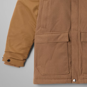 Isolation thermique idéale pour le temps froid, veste pour garçons de qualité supérieure 2026, matière polyester, manches longues, logo personnalisé, design 2026 - Product Image 4