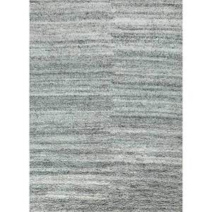 พรมโพลีเอสเตอร์ถักมือ สีเทาดำ ลายโบโฮ ลายเส้นนามธรรม รูปทรงสี่เหลี่ยมผืนผ้า สำหรับใช้ในห้องโถง ตกแต่งบ้านวัยรุ่น-PKPL-15 - Product Image 1