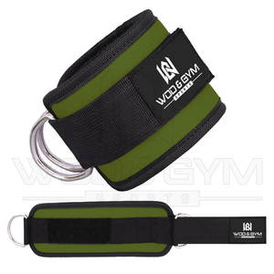 สายรัดข้อเท้าแบบปรับได้ทำจากนีโอพรีนสำหรับเครื่องออกกำลังกายแบบเคเบิล ทนทาน สวมใส่สบาย ไม่ลื่น ป้องกันอย่างมืออาชีพ - Product Image 6