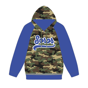 Camo Zeta Phi Beta Soror Raglan Sleeve Hoodie 1920 Founders Inspired Greek Sorority Finer Womanhood Premium Apparel - Product Image 5
