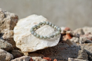 Flash azul labradorita clásico encanto ajustable muñeca Mala curación Chakras pulsera estimula la intuición imaginación para Unisex - Product Image 3