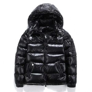 2025 Detachable Custom Embroidery Logo Men's Hooded Custom Warm Thick Outdoor Winter Coat <b>Quilted</b> Padded Bubble <b>Jacket</b> - Product Image 2
