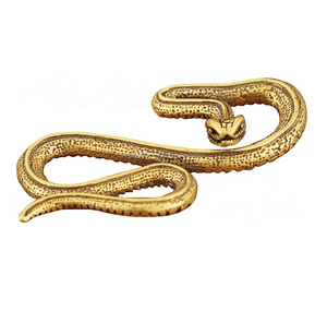 Figura Decorativa de Resina y Latón con Cabeza Móvil, Estilo Feng Shui Chino, Animal Náutico Dorado, Tamaño Personalizado, Adorno de Meditación Sereno, Precio al por Mayor - Product Image 1