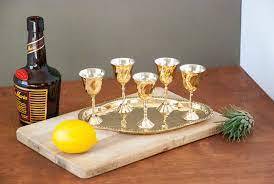 Brass <b>Wine</b> <b>Goblet</b> Handmade Engraved Chalice Vintage Metal Drinking Cup Antique Style Barware Wedding Gift Elegant Tableware - Product Image 4