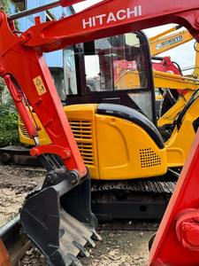 Excavateur d'occasion Hitachi ZX50 Japon mini-excavadore 5 tonnes hydraulique sur chenilles machines de construction d'occasion - Product Image 2