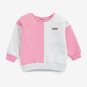 Round Neck Color Block Sweatshirt With Full Sleeves OEM Service Casual Wear Custom Logo Size And Color Breathable Material 2026 - Product Image 1