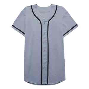 Maillot de baseball personnalisé de style classique 100% polyester Matière respirante à séchage rapide pour la pratique sportive Mode décontractée (unisexe) - Product Image 4