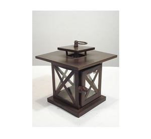 Portavelas de linterna de madera para el hogar y el Festival decorativo - Product Image 3