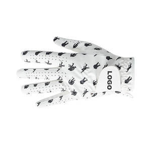 Gants de golf en cuir durable de haute qualité pour adultes Options multicolores antidérapantes Designs de logo personnalisé Cool Sports de qualité garantie - Product Image 5