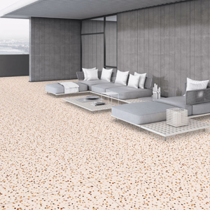 Estilo de diseño moderno Nueva colección de azulejos de porcelana mate en serie de terrazo Tamaño de 600x1200mm para uso en paredes interiores en hoteles - Product Image 3
