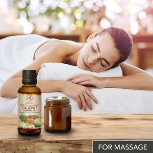 Huile Essentielle d'Aromatika Cajeput 50ml Distillée à la Vapeur, Huile de Melaleuca Leucadendra pour les Peaux à Problèmes d'Acné et l'Aromathérapie - Product Image 5