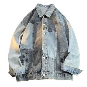 Chaqueta Vaquera con Cremallera Personalizada, Transpirable y de Calidad Superior para Hombre, Ropa Casual de Manga Larga a la Moda, Nueva Calidad Superior para Hombre - Product Image 1