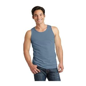 Meilleur prix débardeur d'été décontracté pour hommes 100% coton confortable maillot simple sans manches couleur unie pour la course à pied de gymnastique-conçu - Product Image 1