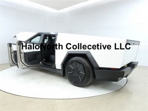 2024 Tesla Cyber รถบรรทุกไฟฟ้ากระบะรถบรรทุก AWD มอเตอร์ขับเคลื่อนเดี่ยวที่นั่งหนังแบตเตอรี่ลิเธียมสีดำภายในยาง R20 - Product Image 4