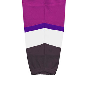 Chaussettes en polyester de hockey sur glace taille adulte entièrement personnalisées Chaussettes en polyester de hockey sur glace de nom d'équipe personnalisées - Product Image 4