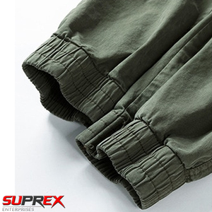 Pantalon Cargo Homme 2026 Hip Hop Streetwear Jogger Mode Multi-Poches Formel Coton Toile Spandex avec Cordon de Serrage - Product Image 2
