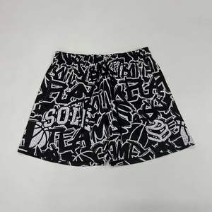 Short de basket-ball de style street pour hommes, personnalisé, double couche, 5 pouces, tout numérique, respirant, vente en gros OEM - Product Image 6