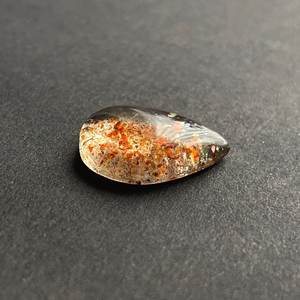 Pierre de soleil naturelle Pierre précieuse Cabochon en forme de poire lâche Prix de gros Pierres précieuses naturelles 3A + Gemmes et pierres de qualité supérieure OEM - Product Image 3