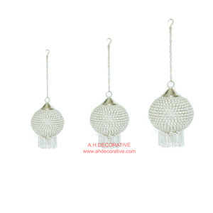 Chaud classique métal cristal diamant perlé T lumière bougeoir avec poignée mariage et noël décoratif à la main bougeoir - Product Image 2