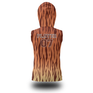 Totalmente sublimado personalizado 7-en-7 bandera camisetas de fútbol uniformes de compresión con capucha pura ropa de equipo transpirable - Product Image 3