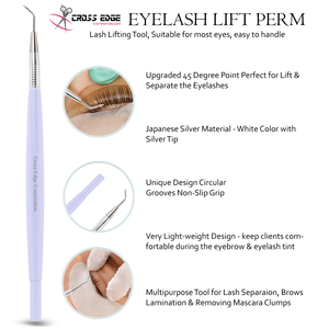 Aplicador de Permanente para Pestañas, Herramienta de Lifting de Cejas y Pestañas, Acero Inoxidable, Herramienta Profesional para Salón de Belleza y Extensiones de Pestañas - Product Image 3