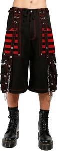 Pantalones Góticos Negros con Calavera Grande para Hombre, Estilo Bondage, Alternativo, Punk Rock, Emo, de Inspire Apparel, Nuevo 2025 - Product Image 4