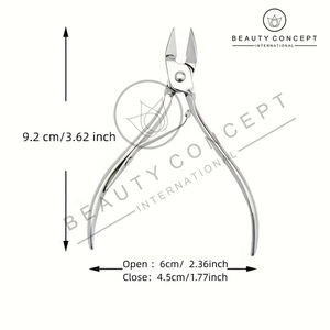 Produit durable Coupe-ongles en acier inoxydable Coupe-ongles à cuticules de qualité d'usine pour le soin des mains par concept de beauté écologique - Product Image 3