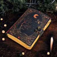 Carnet en cuir fait main style gothique Grimoire Serpent, Vintage, Sorcellerie, Cahier des Ombres, Cadeau pour Hommes, Style Animal, Fête des Mères