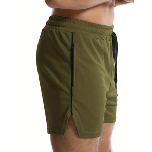 Pantalones cortos de chándal informales para hombre, ropa informal de Hip Hop con estampado de secado rápido, pantalones cortos de natación lisos de alta calidad - Product Image 3