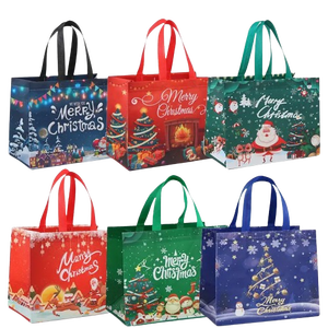 Sacs-cadeaux de Noël non tissés réutilisables et personnalisables recyclables et écologiques du Vietnam - Product Image 2