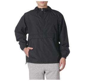 Veste bomber élégante pour homme, légère, en polyester, coupe-vent, demi-zip, veste fine, 2026 - Product Image 1