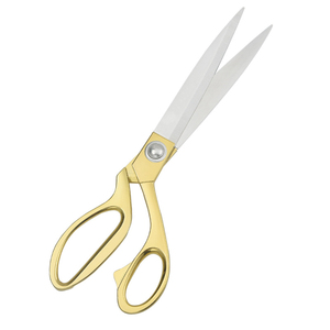 Professional Heavy Duty <b>Ribbon</b> Tailor Scissors 8 Inch Gold Stainless Steel Dressmaker Shears - Product Image 2