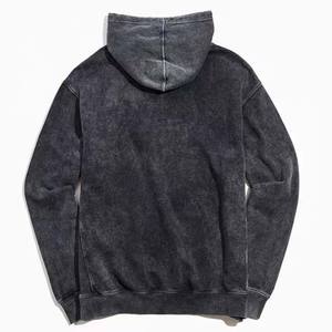 Sweat-shirts à capuche pour hommes avec logo personnalisé, lavage à l'acide, légers, en vente, sweat-shirts à capuche personnalisés avec lavage à l'acide - Product Image 2