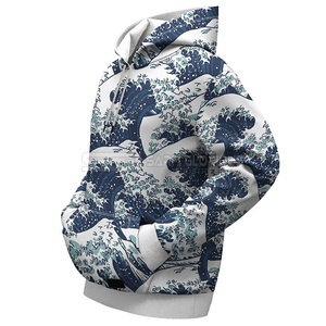 2025 personalizado mejor Material de manga larga sublimación sudaderas con capucha ropa de calle moda Casual invierno cuello con capucha - Product Image 2