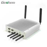Pour micro-ordinateur industriel embarqué sans ventilateur, 8 cœurs, 9e génération I5/I7, 16 Go, 1 To SSD, Ubuntu, Win10, Win11, mini PC en stock
